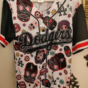 Dodgers Women's Jersey  - Dia De Los Dodgers